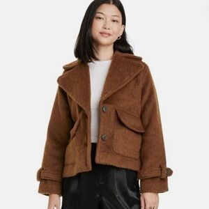 a new day Women's Teddy Jacket in Rich Brown